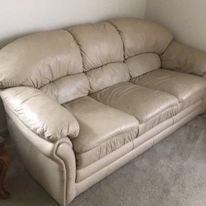 Leather couch